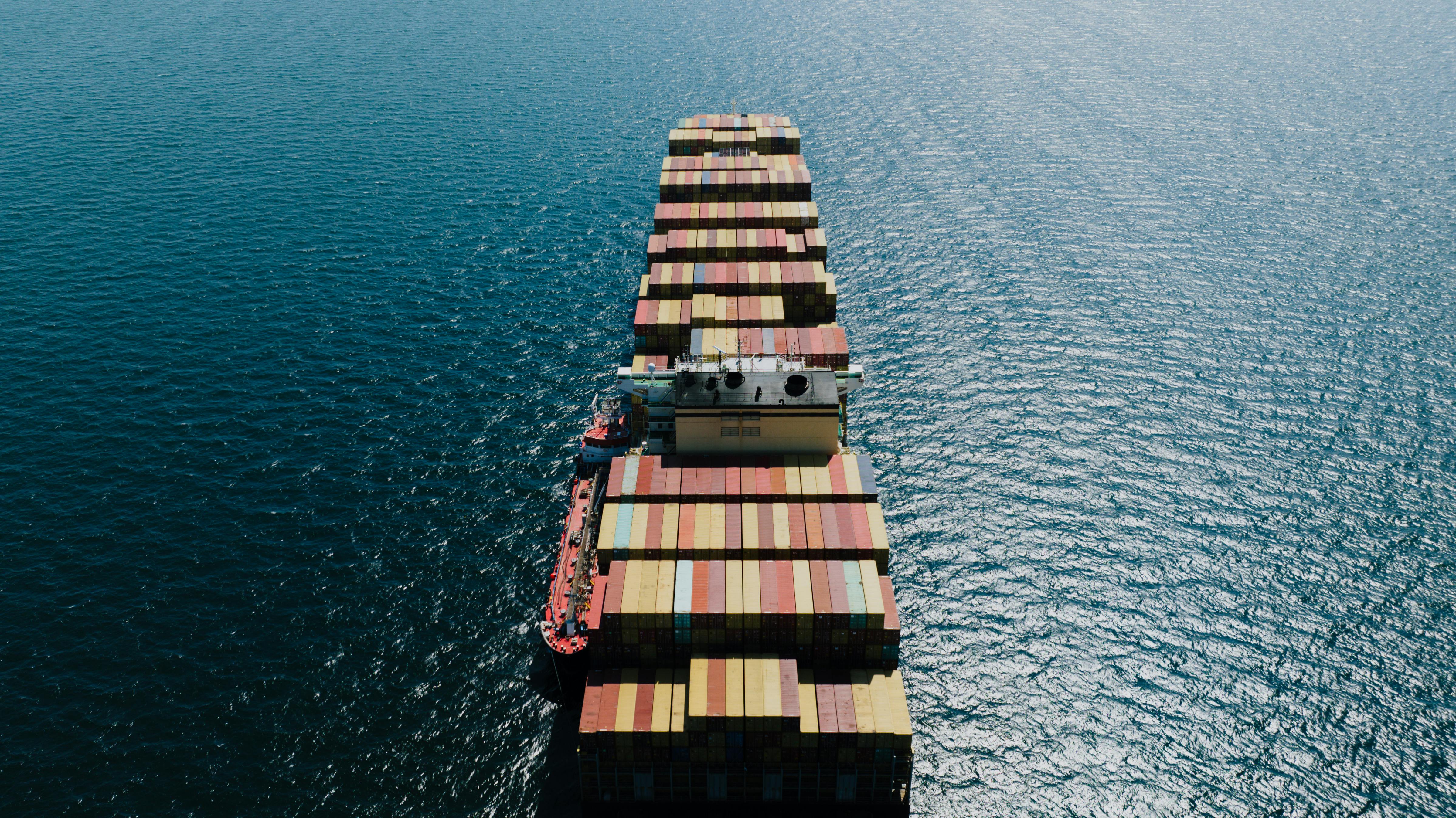 Global trade background